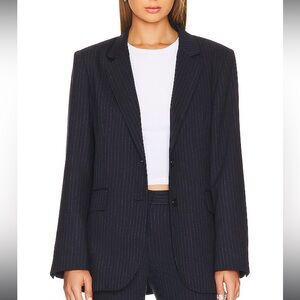 NWT Musier Paris Carolyn Navy Blazer